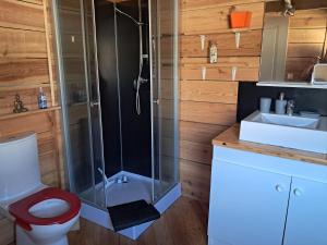 Maisons de vacances Yourte moderne equipee hiver,ete : photos des chambres