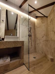 Meteora Gold and Glass Loft