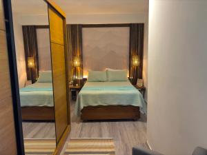 Casa de praia com ar condicionado.