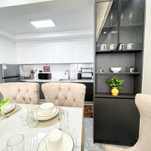 spacious elegant three bedroom apartment with swimming pool fully equipped gym ample parking space child play area and amazing scenic views