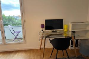 Appartements Studio of 29 m2 with balcony in Issy : photos des chambres