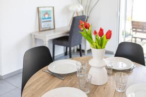 Maisons de vacances La tranquilite bleue - Maison avec Parking cloture : photos des chambres