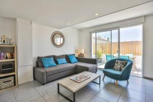 Maisons de vacances La tranquilite bleue - Maison avec Parking cloture : photos des chambres