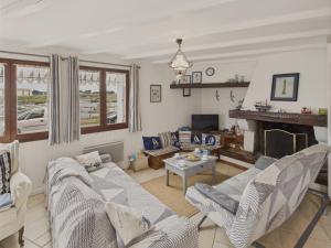 Maisons de vacances Face au port - 350m plage - maison pour 6 : photos des chambres