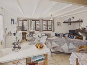 Maisons de vacances Face au port - 350m plage - maison pour 6 : photos des chambres