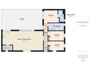 Chalets Chalet pour 6 avec piscine chauffee commune : photos des chambres