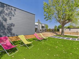 Chalets Chalet pour 6 avec piscine chauffee commune : photos des chambres