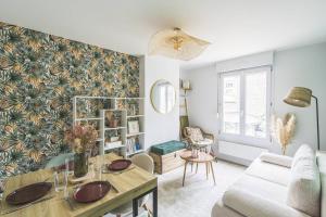 Appartements Les Elus :Charmant logement renove au coeur de Reims – Ideal pour decouvrir la ville ! : photos des chambres