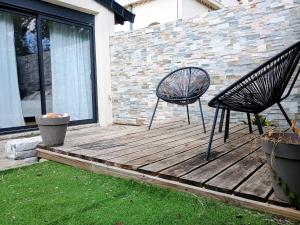 Spacieux 100 m2 Parking Jardin Clim Centre Ville & Conciergerie