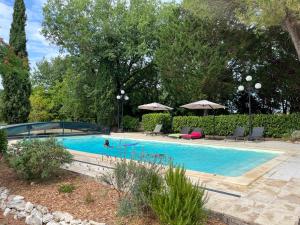 Maisons de vacances Gite de Claire Fontaine avec vue sur Monflanquin : photos des chambres