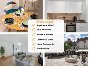 Appartements Eros des Vignes Appartement 60m2 : photos des chambres