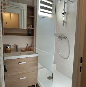 T2 ski au pied Cote brune à 100 m du Jandri