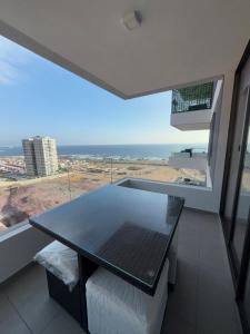 Depto moderno con vista al mar