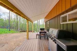 1 Mi to Mohican River Wooded Retreat with Trails!