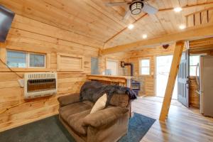 1 Mi to Mohican River Wooded Retreat with Trails!