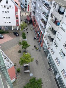 City Apartement mit Seeblick, TOPLAGE Stadtblick, Shopping & 1 Minute zum Bodensee