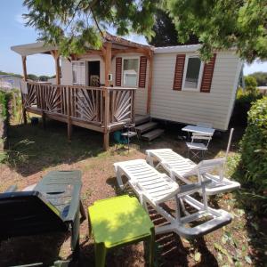 Campings Le 384 mobil home Clim : photos des chambres