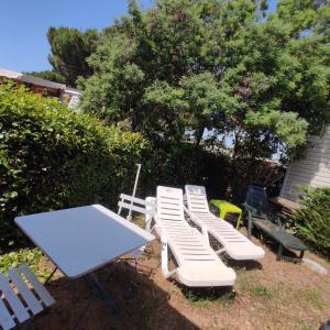 Campings Le 384 mobil home Clim : photos des chambres