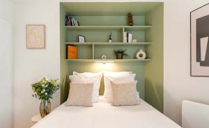 Appartements New loft with terrace & jacuzzi near Montparnasse : photos des chambres