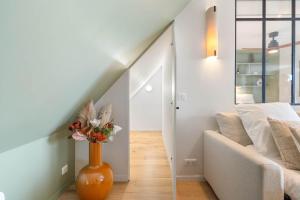 Appartements New loft with terrace & jacuzzi near Montparnasse : photos des chambres