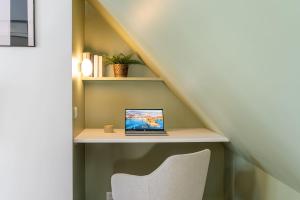Appartements New loft with terrace & jacuzzi near Montparnasse : photos des chambres