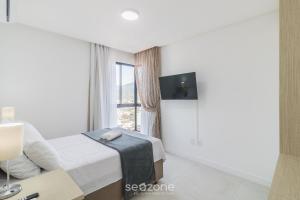 Apto c Churrasqueira a 550m da Praia UPS1002