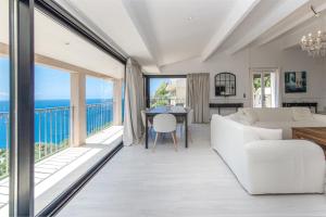 Villas Villa with Panoramic Sea View & Private Pool Roquebrune-Cap-Martin & Monaco : photos des chambres