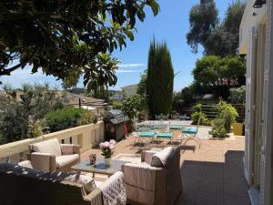 Villas Magnifique villa pieds dans l eau Saint Jean Cap Ferrat : photos des chambres