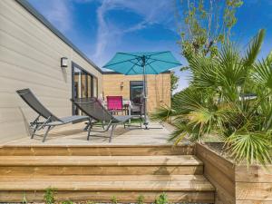 Chalets Piscine chauffee commune - chalet pour 4 : photos des chambres