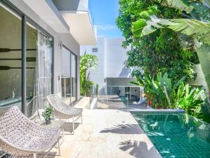 Modern 2BR Pool Villa Santori Near Fishermans