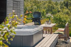 Artic Lyngvær Luggombu Lodge with jacuzzi