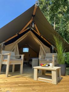 Luxus zelten Im Heide Resort