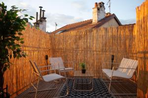 Appartements Skyline,Downtown Station, Terrace, Netflix : photos des chambres