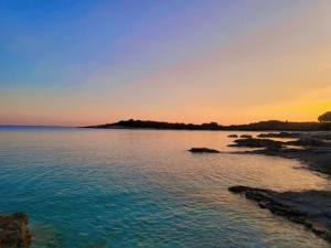 Anya 50 meters to the beach