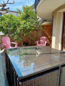 Appartement, jardin, piscine, à 15 minutes mer et Espagne