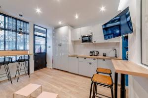 Appartements Charmant appartement paris center design Montmartre : photos des chambres
