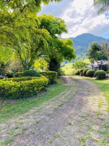 RECANTO FLORES DA MONTANHA- via fácil ASFALTO, VISTA das Montanhas