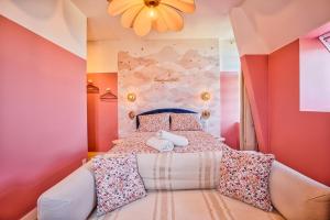 Appartements Studio de Charme Vue Mer dans Villa Belle Epoque a Houlgate : photos des chambres