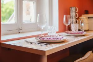 Appartements Studio de Charme Vue Mer dans Villa Belle Epoque a Houlgate : photos des chambres