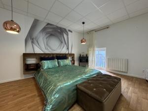 Maisons de vacances Le Saint Denis 4 - Deluxe - 4pers - Reve au Mans : photos des chambres