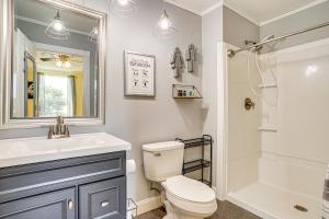 Decatur Farmhouse Getaway with Deck and Backyard