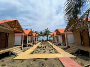 La Bonita, hermosas cabañas frente al mar