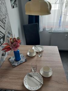 neue Ferienwohnung im roten Haus - Erdgeschoß, nur 350m zur Therme