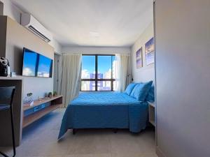 Flat com Piscina em Boa viagem - Wi-Fi - Ar condicionado - Smart Tv - 5 min Praia e Aeroporto