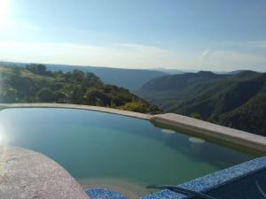 Cabaña con picina Panorámica