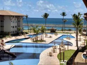 FLAT A BEIRA MAR DE PORTO DE GALINHAS - MURO ALTo