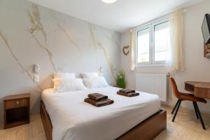 Maisons de vacances Les Sorbiers & spa : photos des chambres