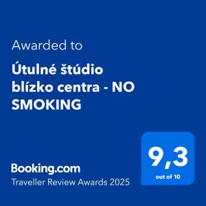 Útulné štúdio blízko centra - NO SMOKING