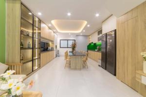 Newly built 4-story private structure by floor villa and duplex room