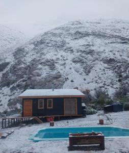 Cabaña Alma de Montaña, piscina privada